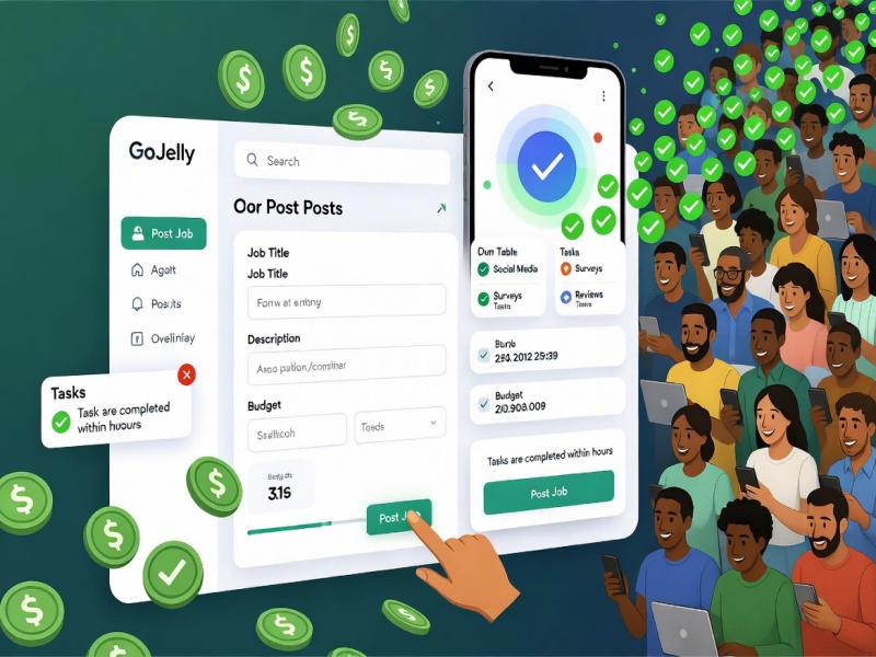 How to Post a Job on GoJelly and Get Tasks Completed Fast