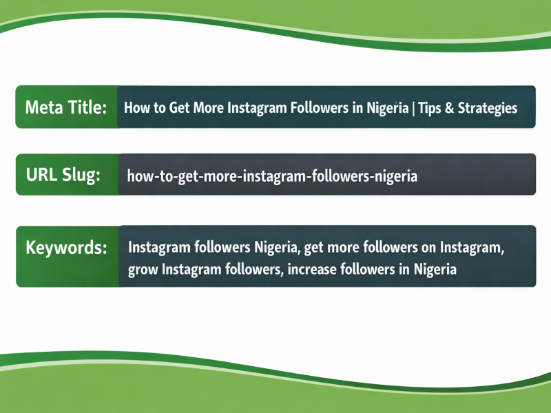 How to Get More Instagram Followers in Nigeria in 2026 | Proven Strategies