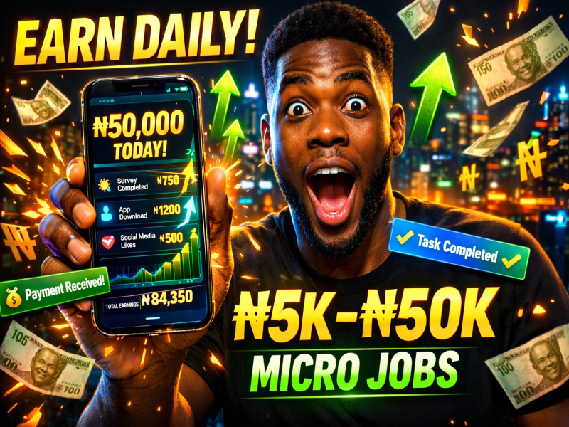 Micro Jobs in Nigeria (2026): How to Earn Money Daily with Simple Online Tasks