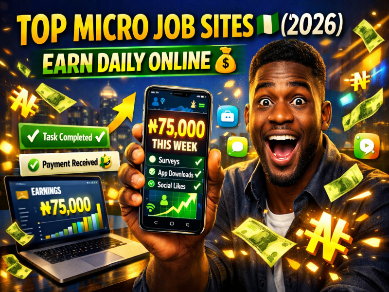 Best High Paying Micro Job Websites in Nigeria (2026)