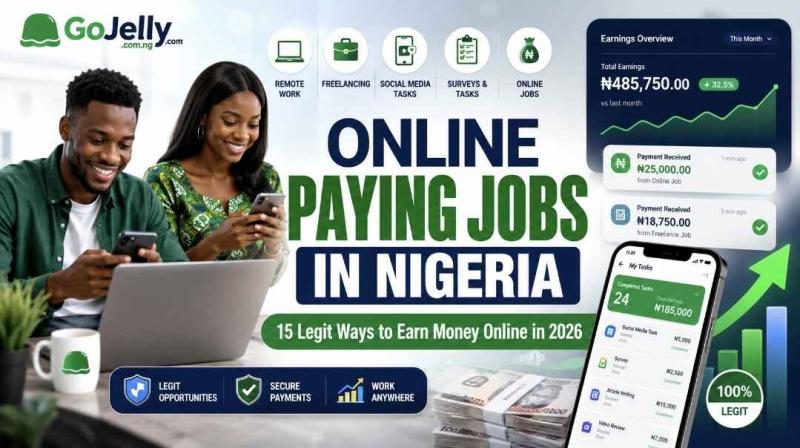 ONLINE PAYING JOBS IN NIGERIA