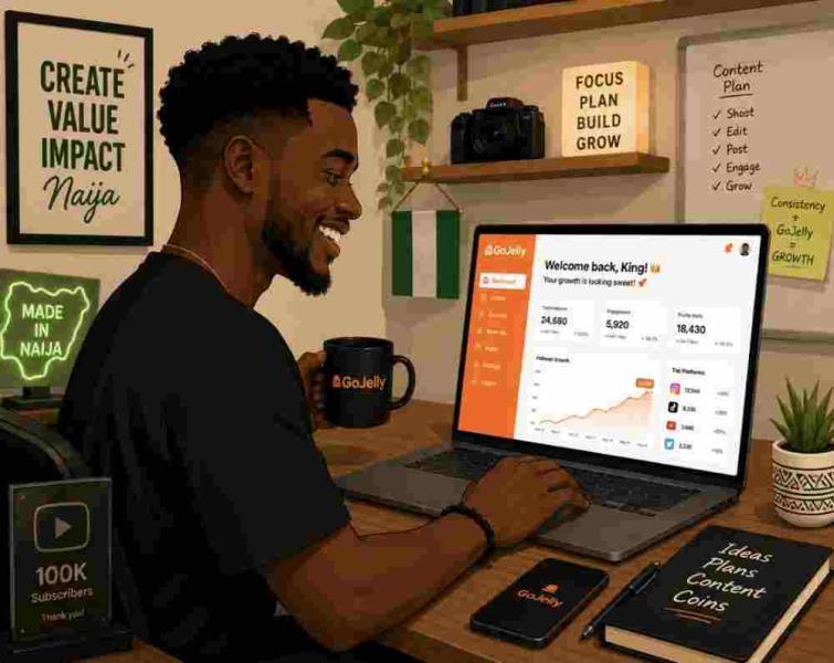 GoJelly: Nigeria's SMM Panel Powered by Real Nigerian People