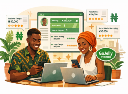 Fiverr-like Platforms in Nigeria for Beginners: How to Start Freelancing on GoJelly (2026) — GoJelly Nigeria