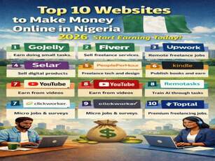 Top 10 Legit Websites to Make Money Online in Nigeria (2026) — GoJelly Nigeria