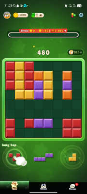 Download block buster and sign up.