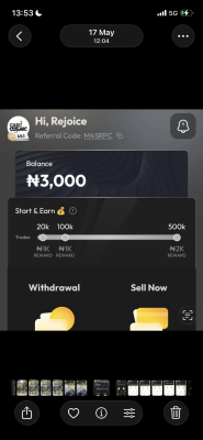 App sign up