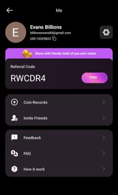 Walkbucks app simple sign up