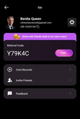 Download walkbucks and sign up with your google account