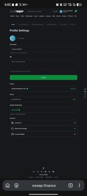 SweepGlobal: Sign Up + Complete KYC