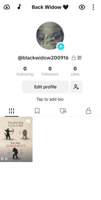 Follow and like TikTok account