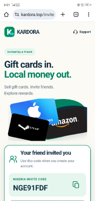 App download and sign in