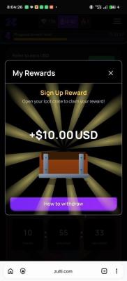 Earn through simple sign up