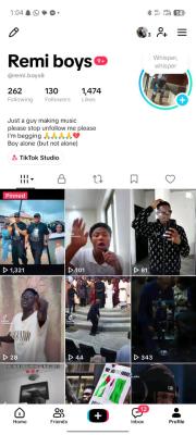 Follow tiktok account
